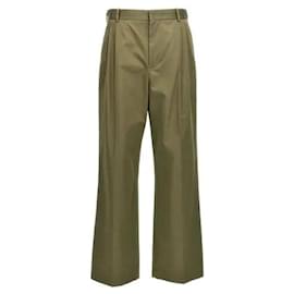 Pantaloni in cotone plissettati - Loewe