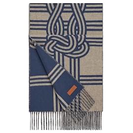 Sciarpa in cashmere grafica colorata - Hermès