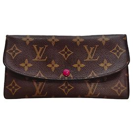 Louis Vuitton Cartera Larga para Mujer Emily Rosa