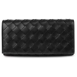 Bottega Veneta Gran billetera con solapa Intrecciato