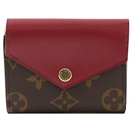 Louis Vuitton Tarjetero Monograma Zoe Fucsia