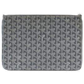 Goyard Clutch Senat MM Grey