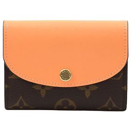 Louis Vuitton Monedero Rosalie Monograma Albaricoque Tarjetero