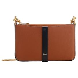 Marcie-Tasche mit Kette in Tan - Chloé