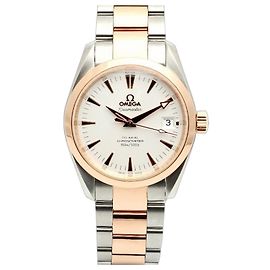 Omega Orologio da uomo Seamaster Aqua Terra Combo in Oro Rosa Co-Axial Automatico