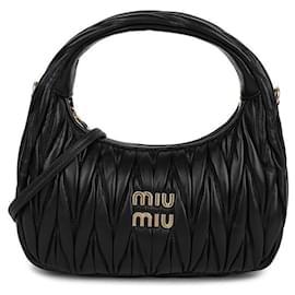 Hobo-Tasche aus Nappa-Leder - Miu Miu