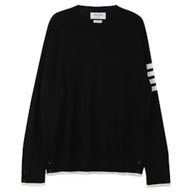 Diagonal-Strickpullover - Thom Browne
