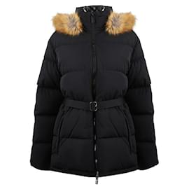 Burberry Chaqueta acolchada con capucha de nailon