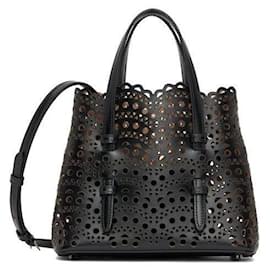 Borsa Mina Bianco Wave Piccola - Alaïa