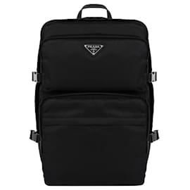 Zaino in Re-Nylon e pelle Saffiano - Prada