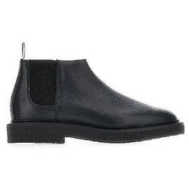 Thom Browne Bottines Chelsea mi-hauteur en cuir grainé et semelle en crêpe