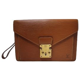 Louis Vuitton Pochette Epi Serie Drago Clutch (Articolo Raro)
