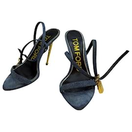Tom Ford Denim Damen Sandaletten