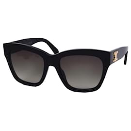 Triomphe Square Sonnenbrille Schwarz - Céline