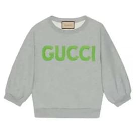 Kurzes Sweatshirt aus Baumwolljersey XJGDP - Gucci