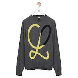 Intarsienpullover aus Wollstrick - Loewe