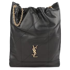 Saint Laurent Borsa a spalla con catena e cordoncino trapuntata