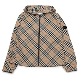 Burberry Check Kapuzenjacke