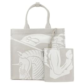 Borsa Tote Piccola Equestre Night - Burberry