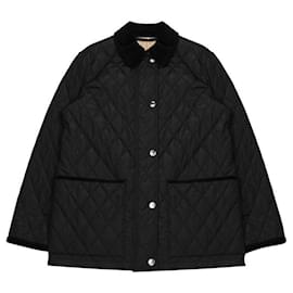 Burberry Jaqueta meia em nylon acolchoado