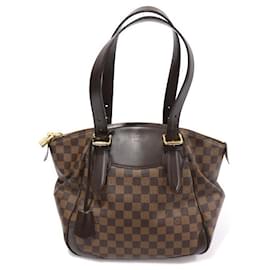 Louis Vuitton Borsa a spalla Verona MM in tela Damier Ebene