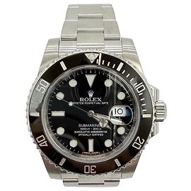 Rolex Relógio Submariner de Aço