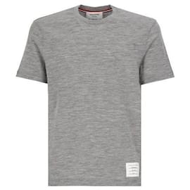 Kurzarm-T-Shirt aus Wolljersey - Thom Browne