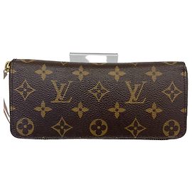 Louis Vuitton Damier Azur Reißverschluss Geldbörse