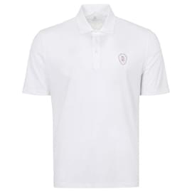 Polo T-Shirt mit kurzen Ärmeln und Logo - Brunello Cucinelli
