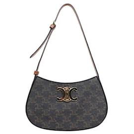Borsa a Spalla Tilly in Tela Triomphe Media - Céline