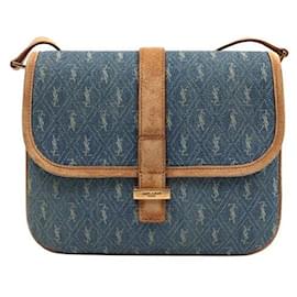 Saint Laurent Bolso de hombro de denim