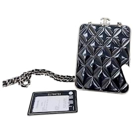 Chanel Borsa a Catena Rana Nera e Oro