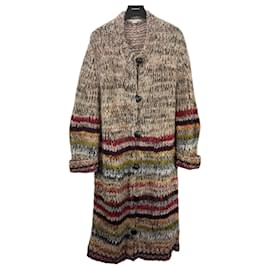 Stella McCartney mehrfarbiger gestreifter Alpaka-Wollmischung Cardigan - Stella Mc Cartney