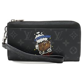 Louis Vuitton Monogram Eclipse Zippy Dragonne Long Wallet