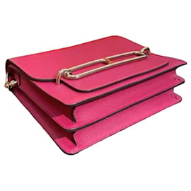 Hermès Love Paris Roulis 19 in pelle fucsia