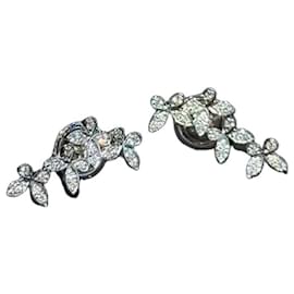 Orecchini Graff quattro farfalle in diamante e platino