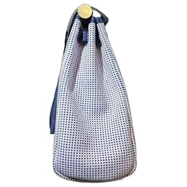 Hermès Lovebag 31 Panda Edizione Limitata Blu e Bianco