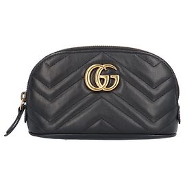 Pochette Cosmetica in Pelle GG Marmont di Gucci