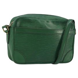 LOUIS VUITTON Borsa a Spalla Epi Trocadero 23 Verde M52304 LV Auth 176946