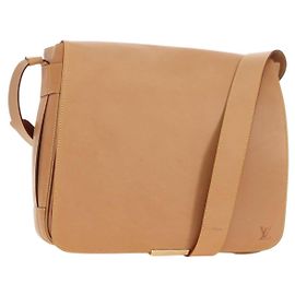 LOUIS VUITTON Borsa a Spalla Nomad SPO Abbesses Beige LV Auth 176029SAV
