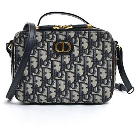 Borsa a Spalla Dior Trotter Oblique 30 Montaigne di Christian Dior