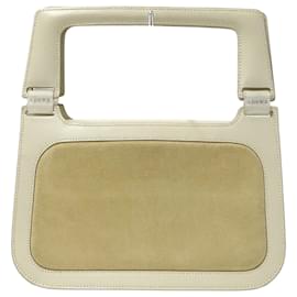 Loewe Beige Suede Leather Handbag