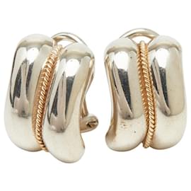 Orecchini a clip in argento 925 e oro giallo 14K Tiffany & Co.