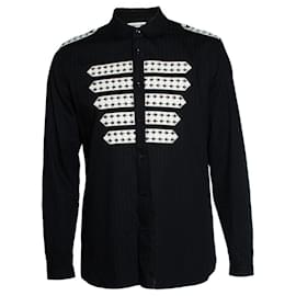 Camicia da ufficiale a righe Saint Laurent 2019