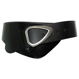 Cinturón Linka de cuero negro de Isabel Marant