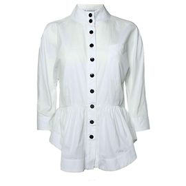 JW Anderson J.W. Anderson, Camicia in popeline bianco