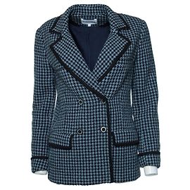Giacca a pied de poule blu Claudie Pierlot