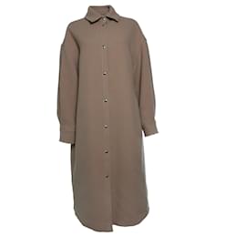 IRO, Cappotto lungo in lana Ideta color cammello