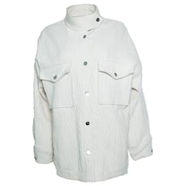 IRO, Giacca oversized stropicciata Rosana in ecru - Iro
