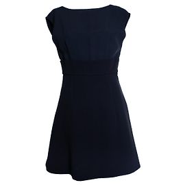 Miu Miu, ärmelloses blaues Kleid